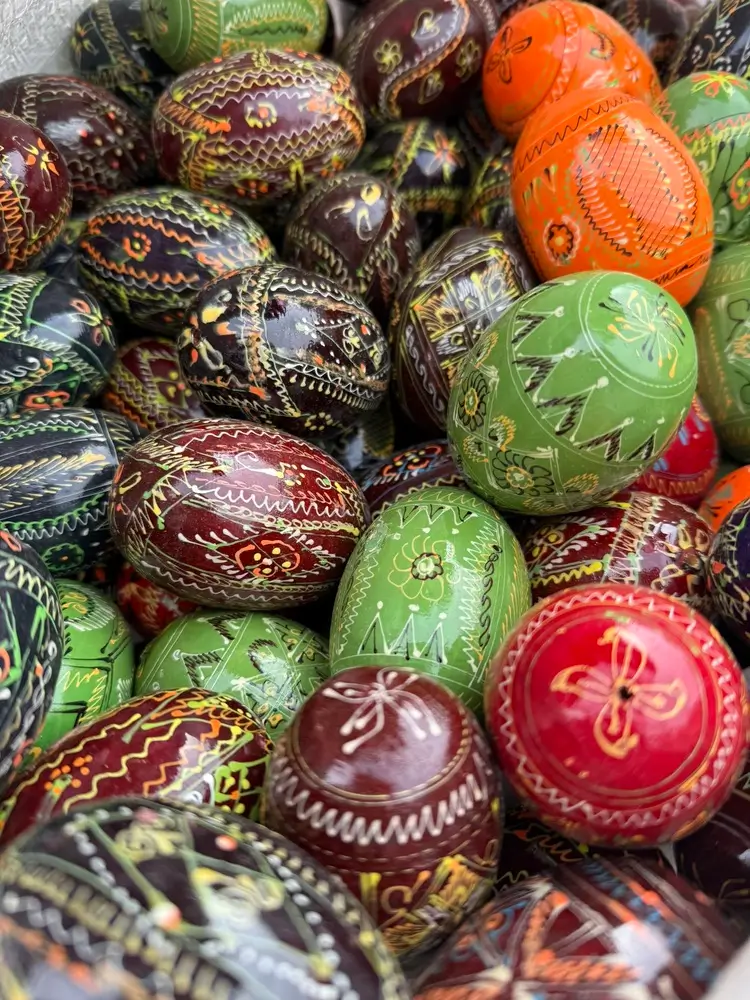 Писанки великодні дерев'яні