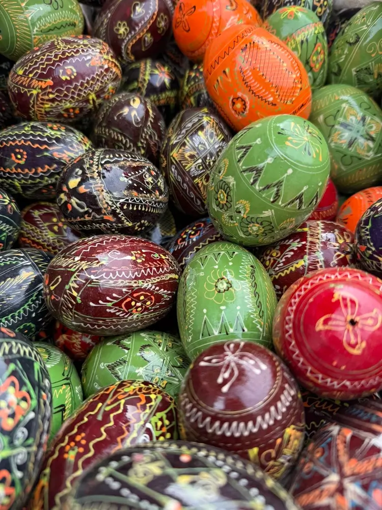 Писанки великодні дерев'яні - Зображення 2